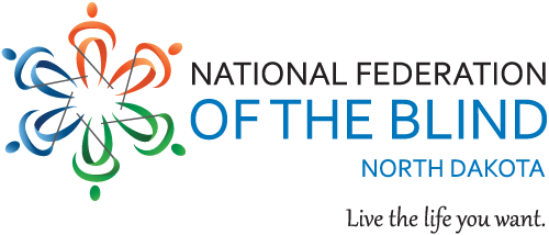 NFB North Dakota logo image with slogan.